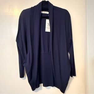 NWT Fighting Eel Cardigan Nadine in Deep Navy, Size S